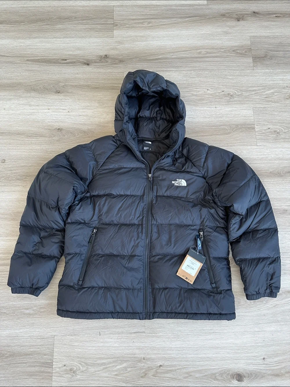 The North Face Men’s Black Hooded Down Puffer Jacket Men’s Hydrenalite™ Down Hoo